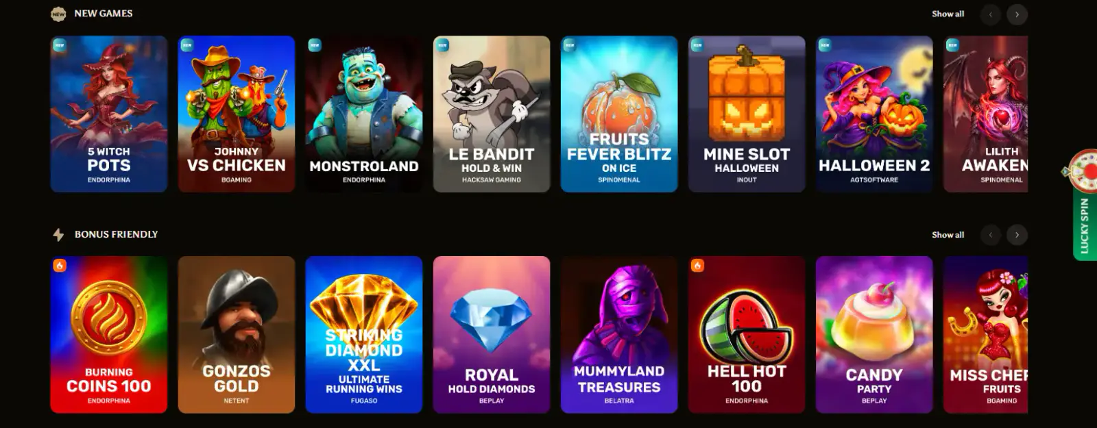 amunbet casino games